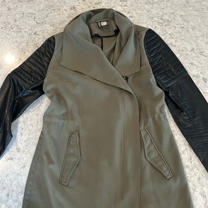 H&M long jacket size US 10